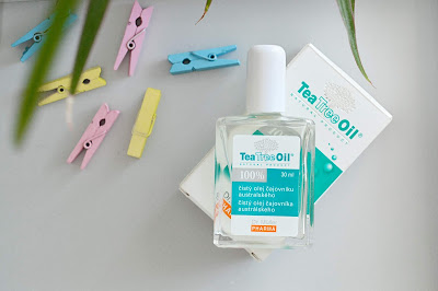 Tea Tree Oil na léčbu akné. 100% tea tree olej na léčbu pupínků a akné.
