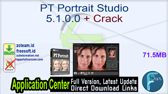 PT Portrait Studio 5.1.0.0 + Crack_ ZcTeam.id