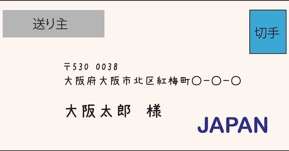 アメリカから日本に手紙/葉書を出す 封筒の書き方や切手、国際郵便総まとめ（2014年版） 三都物語