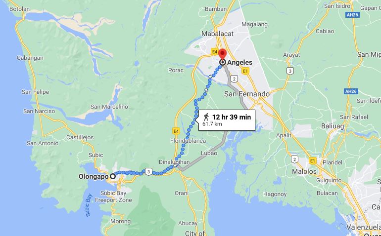 Man allegedly walks 60km from Zambales to Pampanga