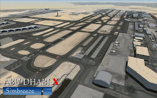 Download Scenery Simbreeze Abu Dhabi (OMAA) #FSX