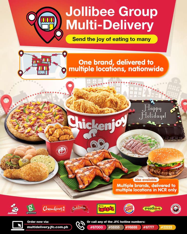 Manila Shopper: List: Holiday Food Promos for Delivery & Pick up