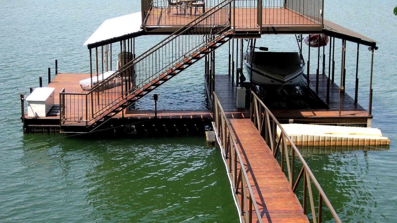 Marina Private Boat Dock Boat Choices