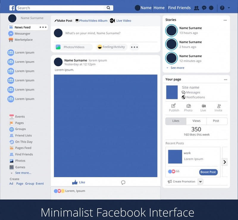 You can use Facebook business page to promote your business