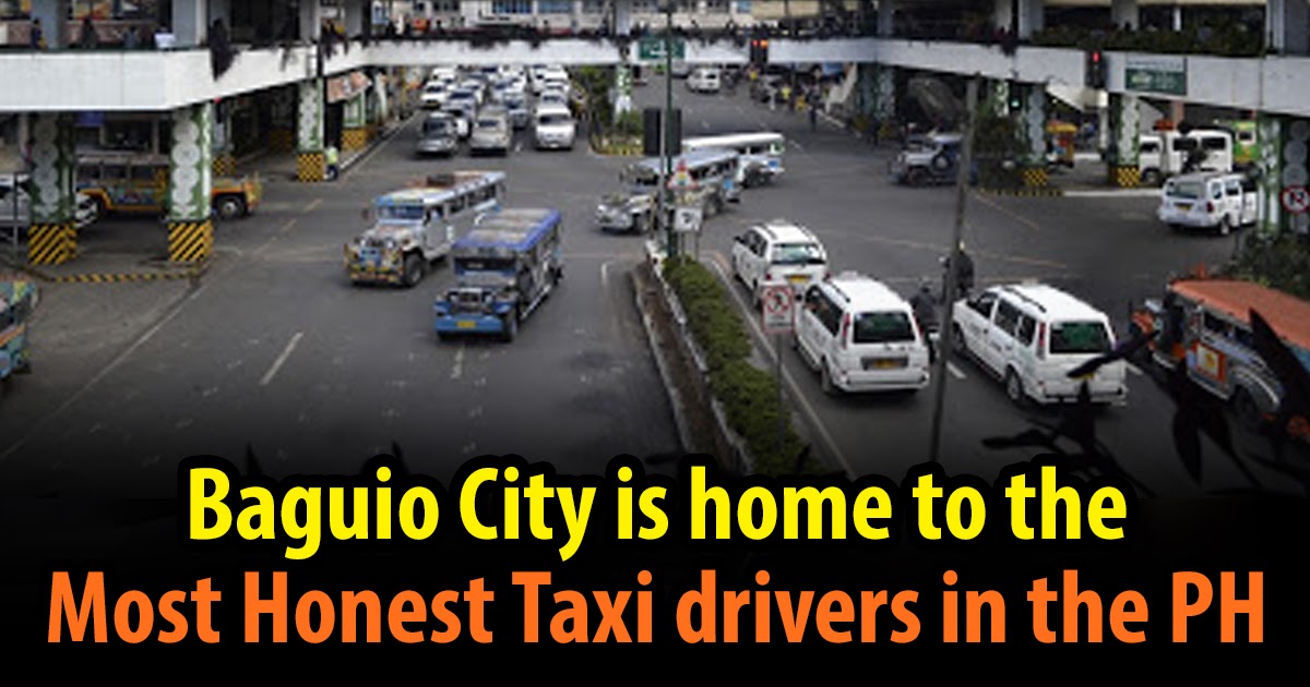 Baguio City is Home to the Most Honest Taxi Drivers in the Philippines