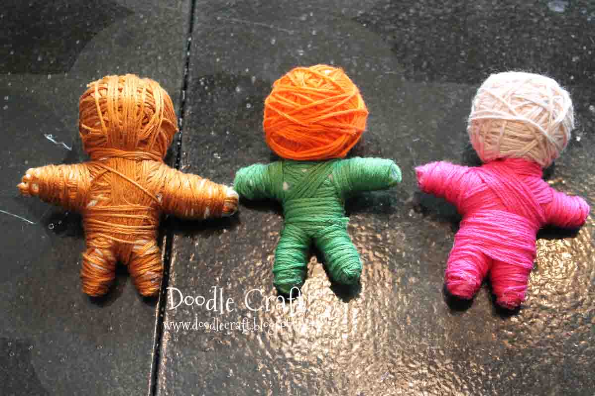 Make Your Own String Voodoo Dolls!