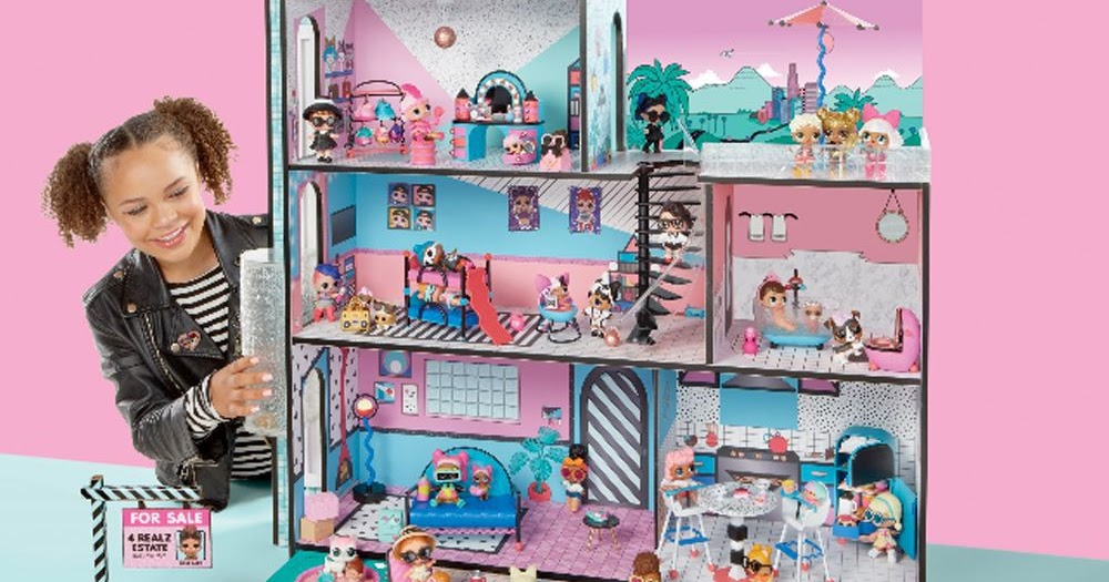 Новая семейка куколок Лол Сюрприз в кукольном домике L.O.L. Surprise