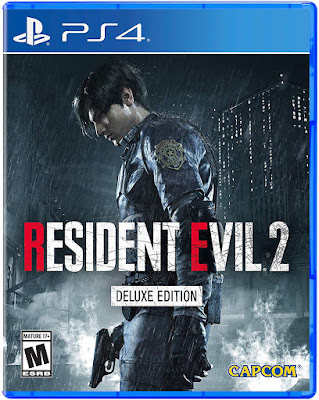 Resident Evil 2 Game Cover Ps4 Deluxe Edition