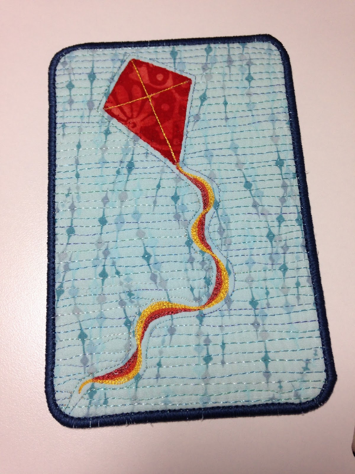 Quilt to the Edge.... Quilted Postcards