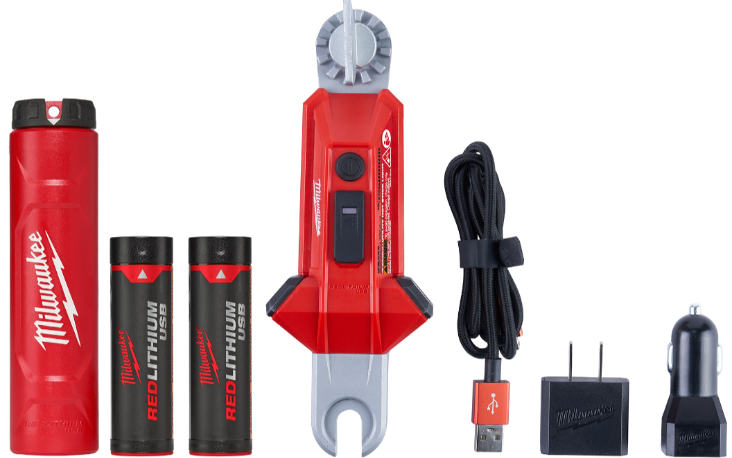 Tool Review Zone Milwaukee USB Rechargeable Utility Hot Stick Light
