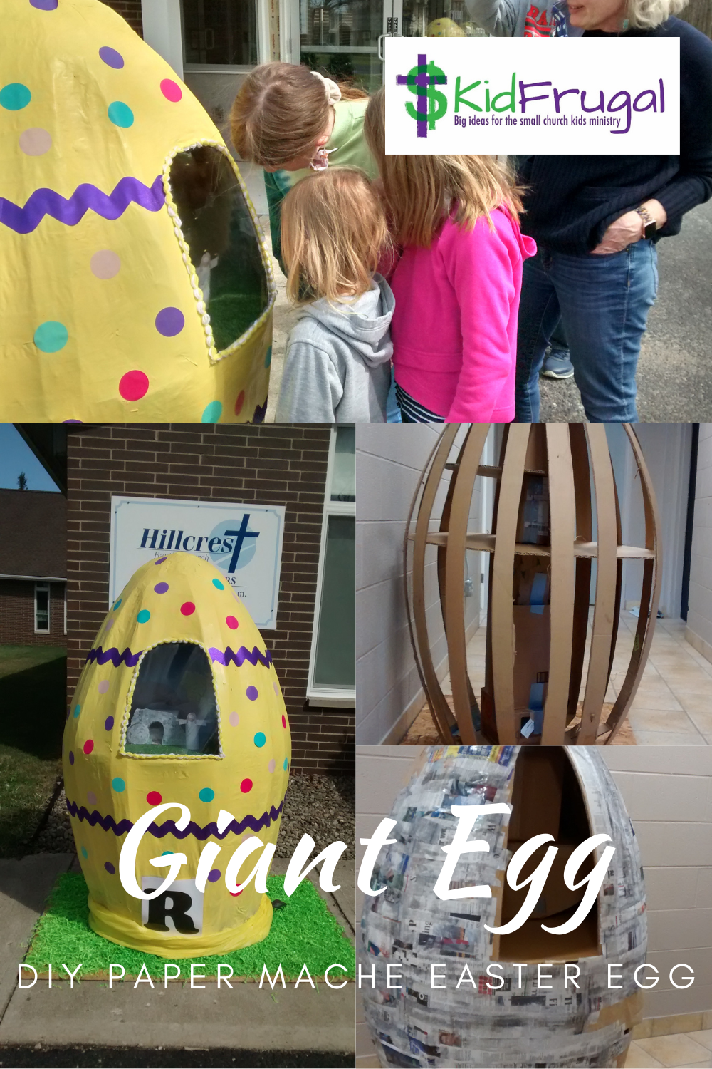 Kidfrugal: DIY Eggtremely Large Easter Egg