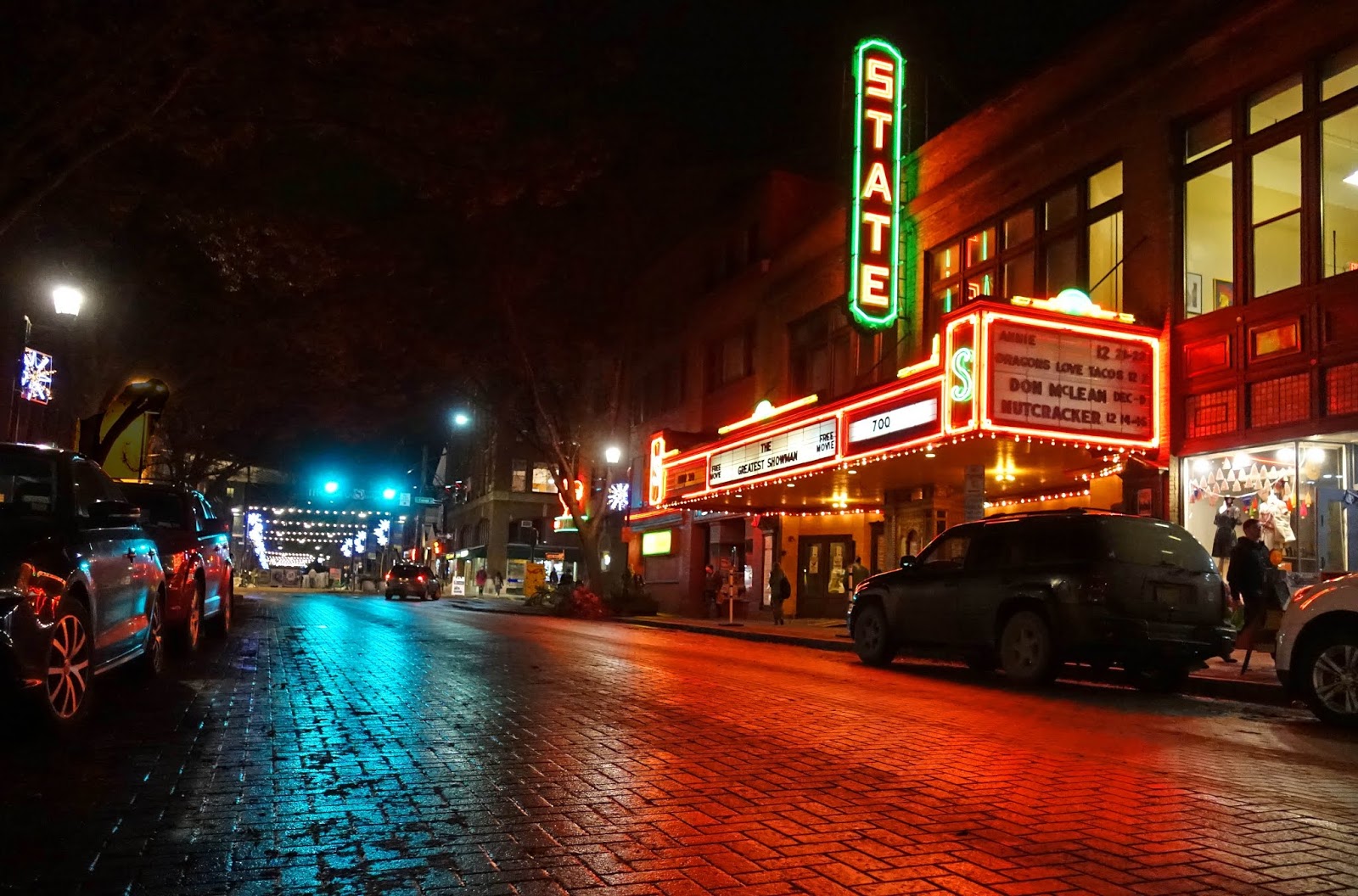Joe's Retirement Blog A Night On the Town State Theatre, Ithaca, New