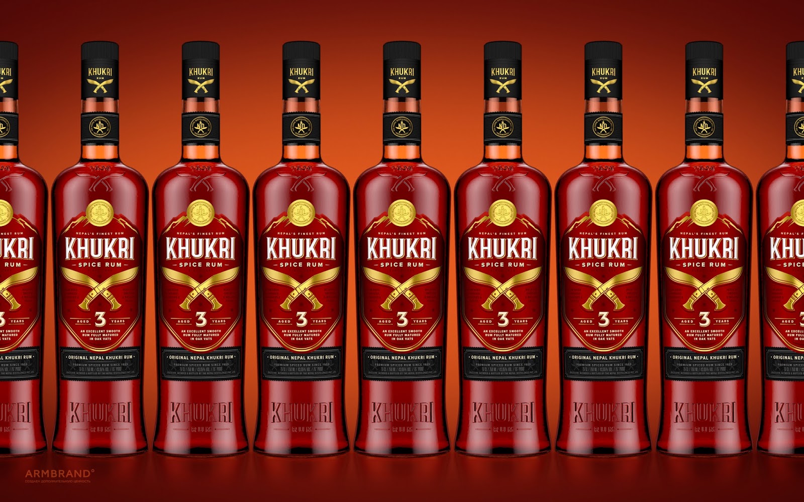 Khukri Rum Packaging Of The World