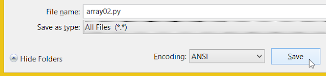 File array. File array