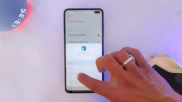 Allow system modity permission