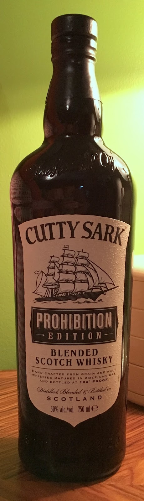 Chemistry Of The Cocktail Whisky Review Cutty Sark Prohibition