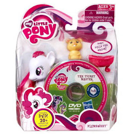My Little Pony Single with DVD Plumsweet Brushable Pony
