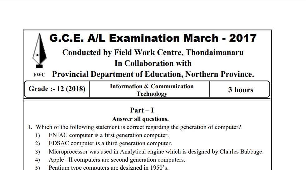 Grade 12 past papers 2018 image
