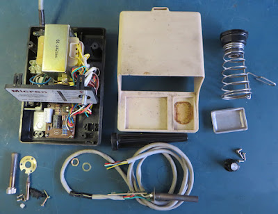 Disassembled Micron Soldering Station