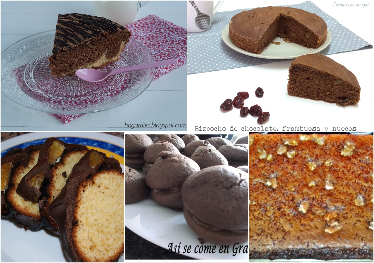 Así se come en Granada. Chocolate en bizcochos y tortas