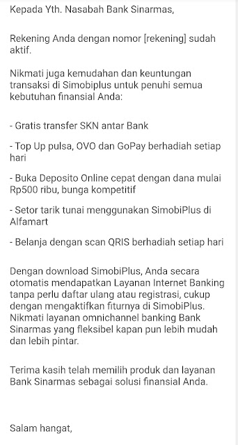 Email notifikasi