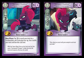 My Little Pony Tempest Shadow, Storm Commander Seaquestria and Beyond CCG Card