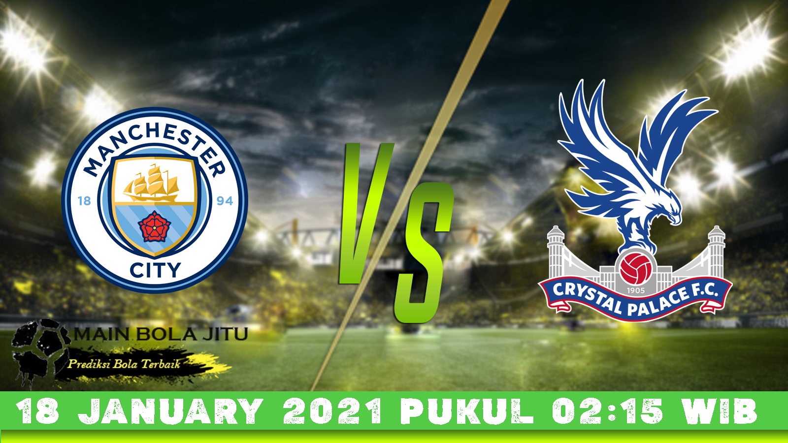 Prediksi Skor Manchester City Vs Crystal Palace