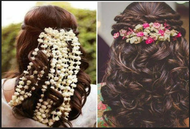 indian wedding hairstyles for medium hair,