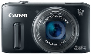 Canon PowerShot SX260 HS, click image