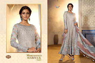 Shree Fab Mbroidered Mariya B Vol 9 Pakistani Suits