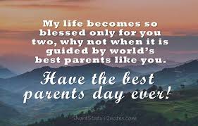 Parents Day Facebook And Whatsapp Status And Wishes 2018