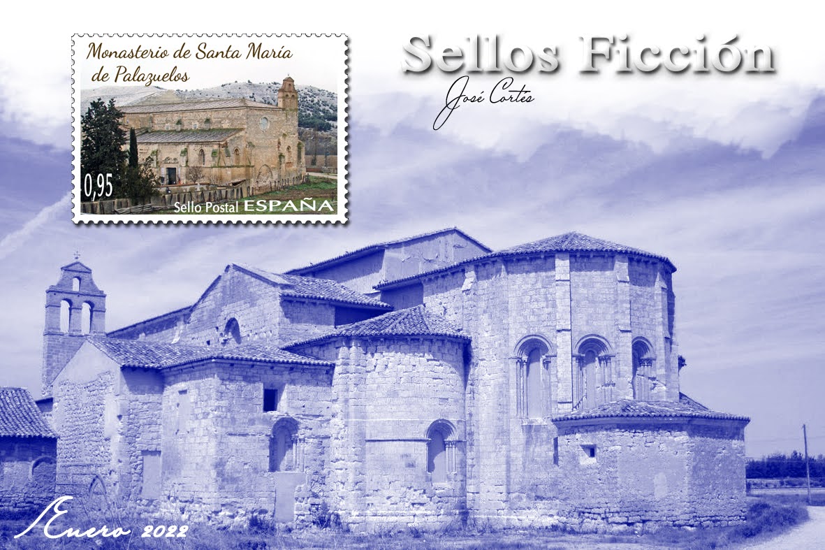 SELLOS FICCIÓN Monasterio Santa María de Palazuelos.
