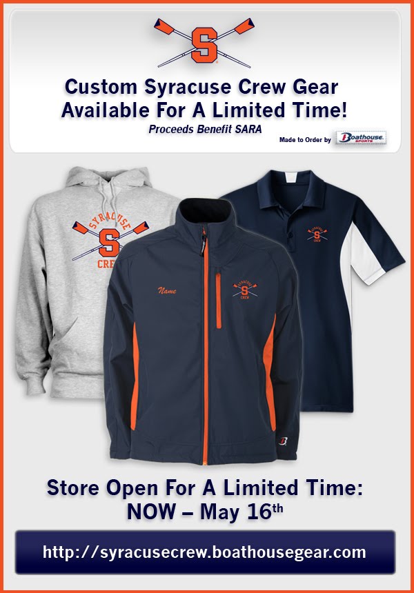 Syracuse Alumni Rowing Association Get Your SU Rowing Gear Now