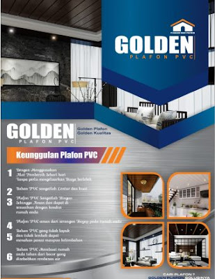 golden plafon pvc