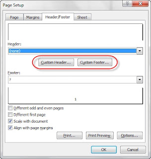 Cara Memberi Nomor Page atau Halaman Pada Lembar Microsoft