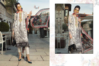 Shree fab mariya b lawn Spring summer 19 vol 2 pakistani salwar kameez