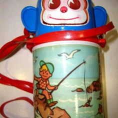 cantimplora-mono-años-80