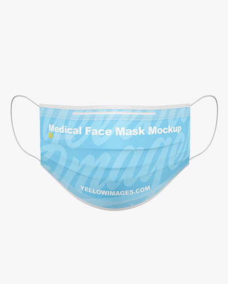 Download Free Face Mask With Valve Mockup PSD Mockup Template
