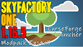 HOW TO INSTALL<br>SkyFactory One Modpack [<b>1.16.5</b>]<br>▽