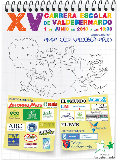 Carrera popular CEIP Valdebernardo 01 06 13