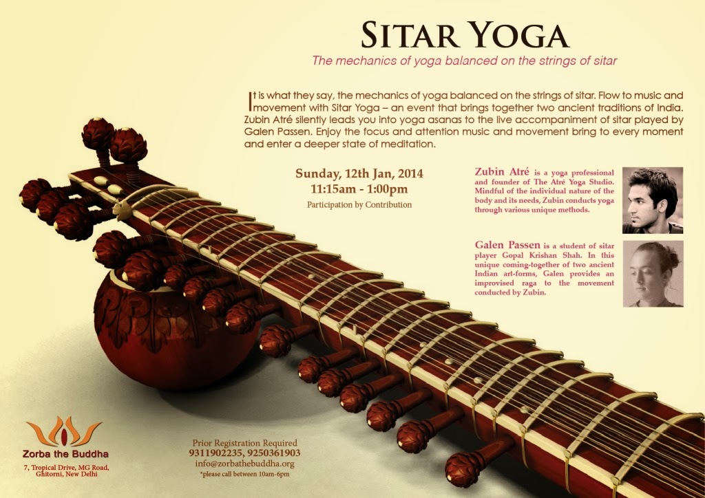 Zorba The Buddha Sitar Yoga The mechanics of yoga balanced on the