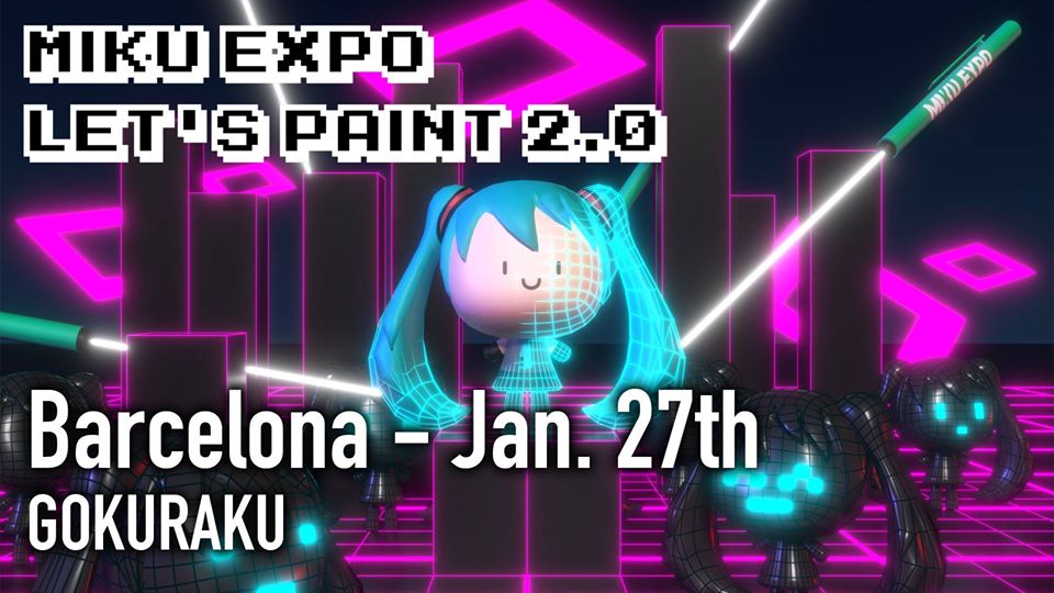 My ARTDossier: Miku Expo. Let's Paint 2.0.
