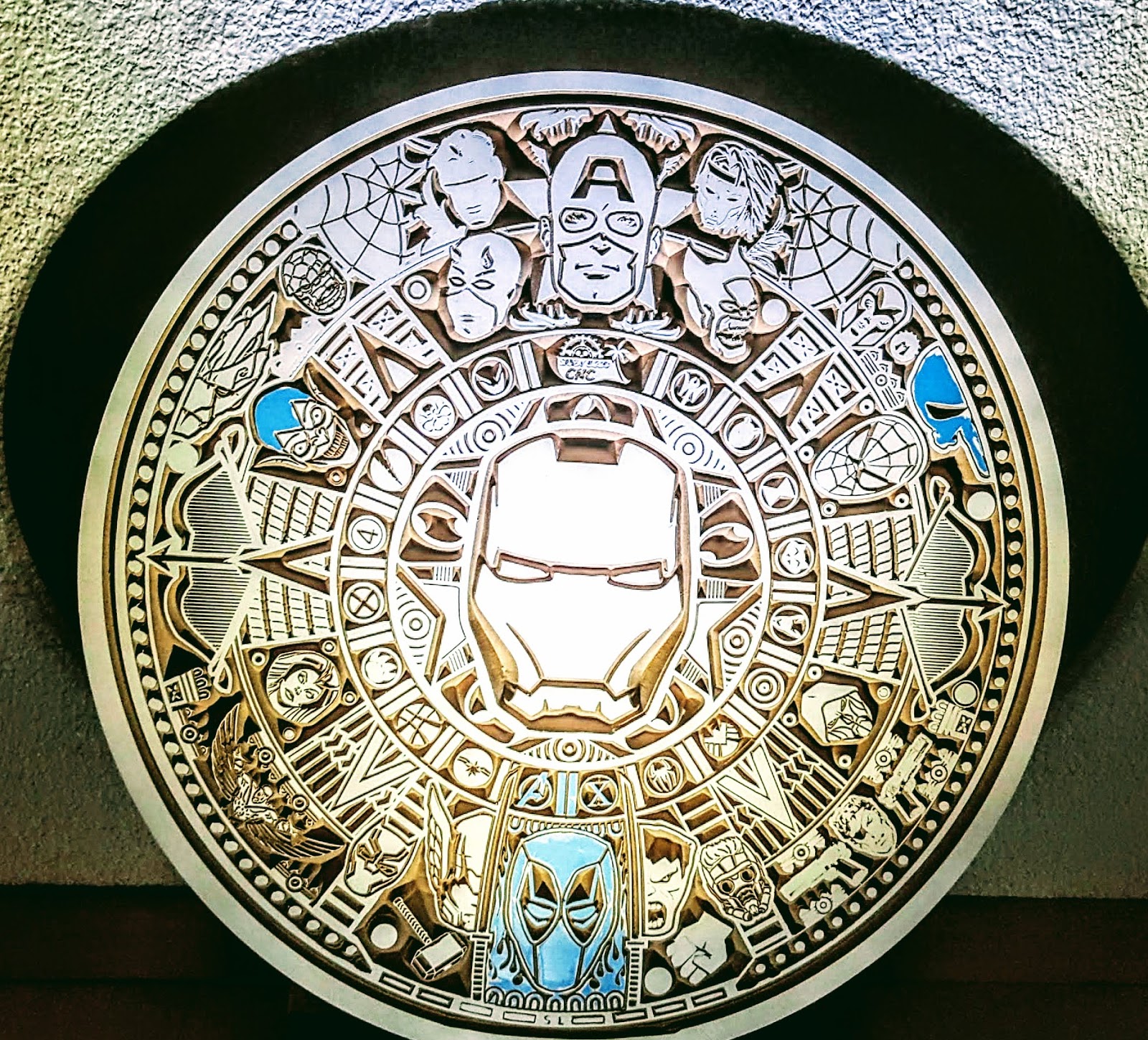 Carving of a Marvel Maya Calendar und CNC Upgrade test