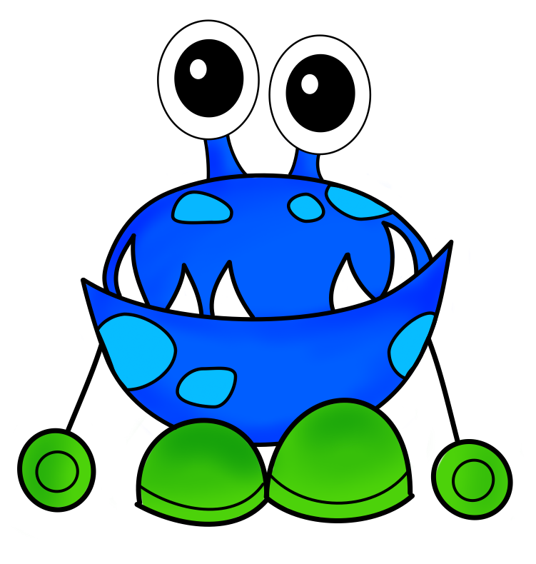 school monster clipart - photo #17