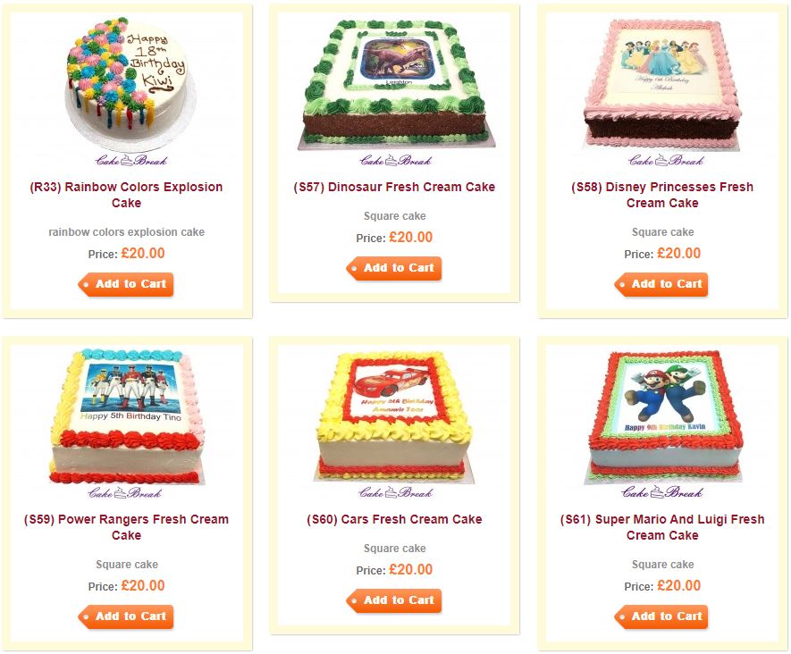 Make your moments special with Novelty birthday cakes