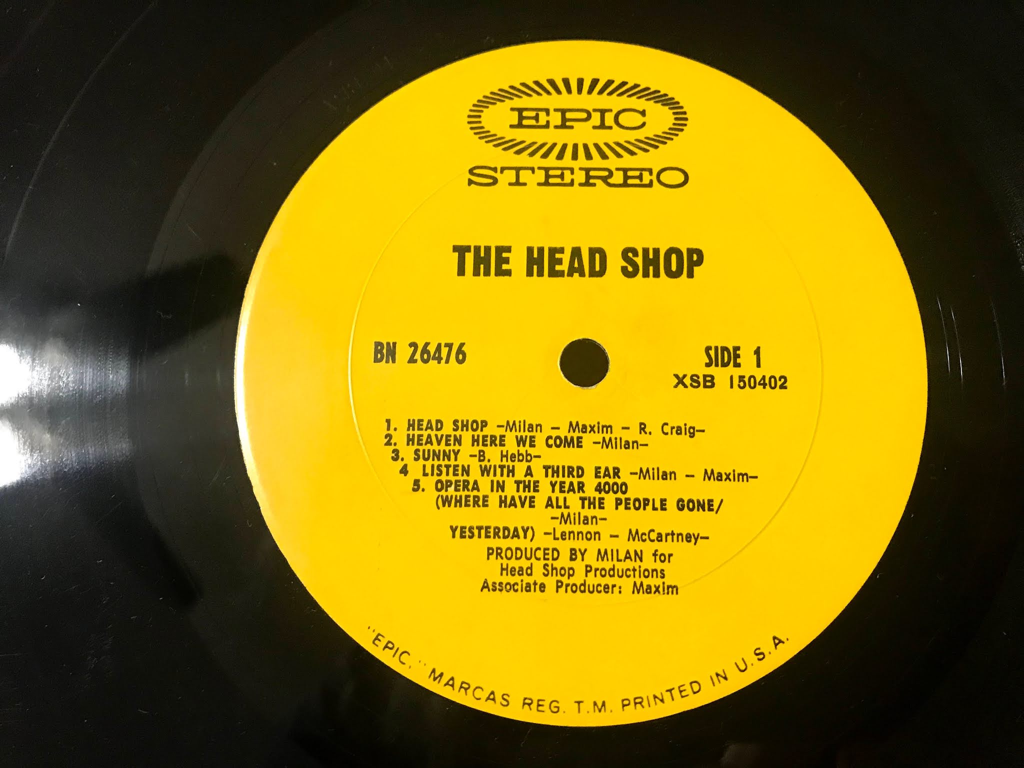 TCCDM Pulls One Out..."The Head Shop" The Head Shop (1969)