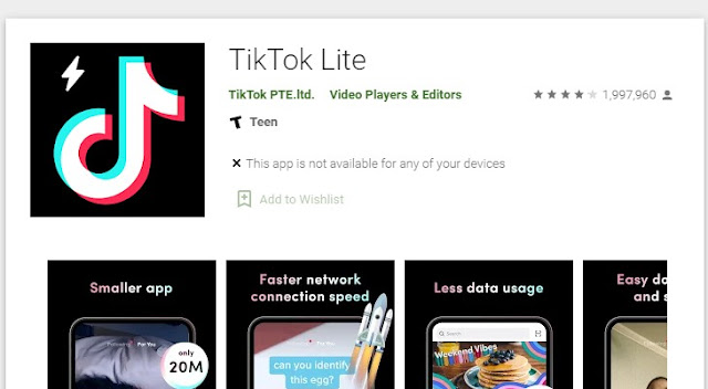 aplikasi penghasil uang tiktok lite