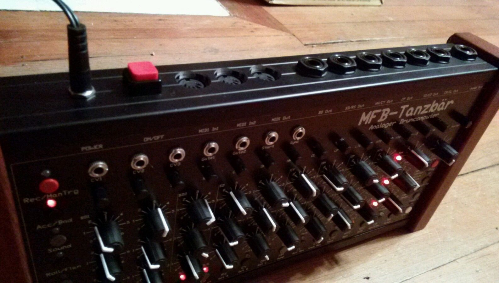 MATRIXSYNTH MFB Tanzbar Analog Drum Machine Synthesizer CV Sequencer