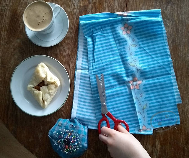 pościel dla lalki ze ścinek DIY   - Adzik tworzy