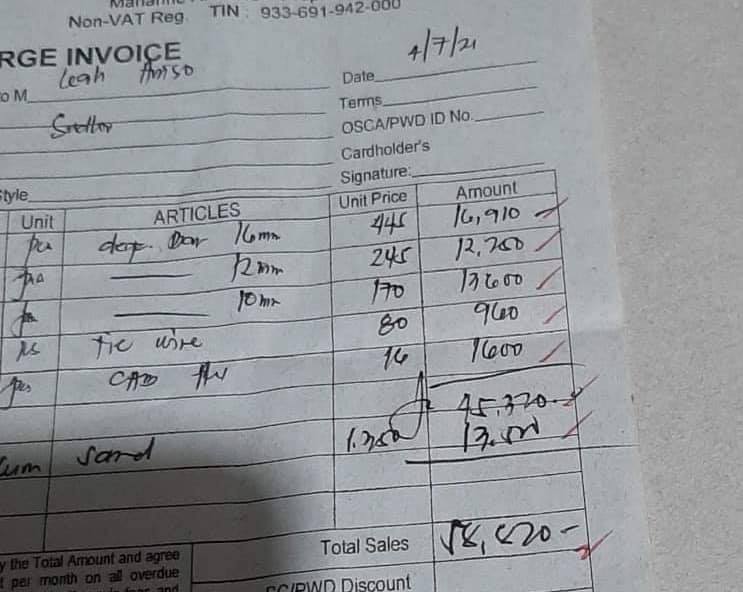 Roadtripsnimac Construction Materials Price list in the Philippines
